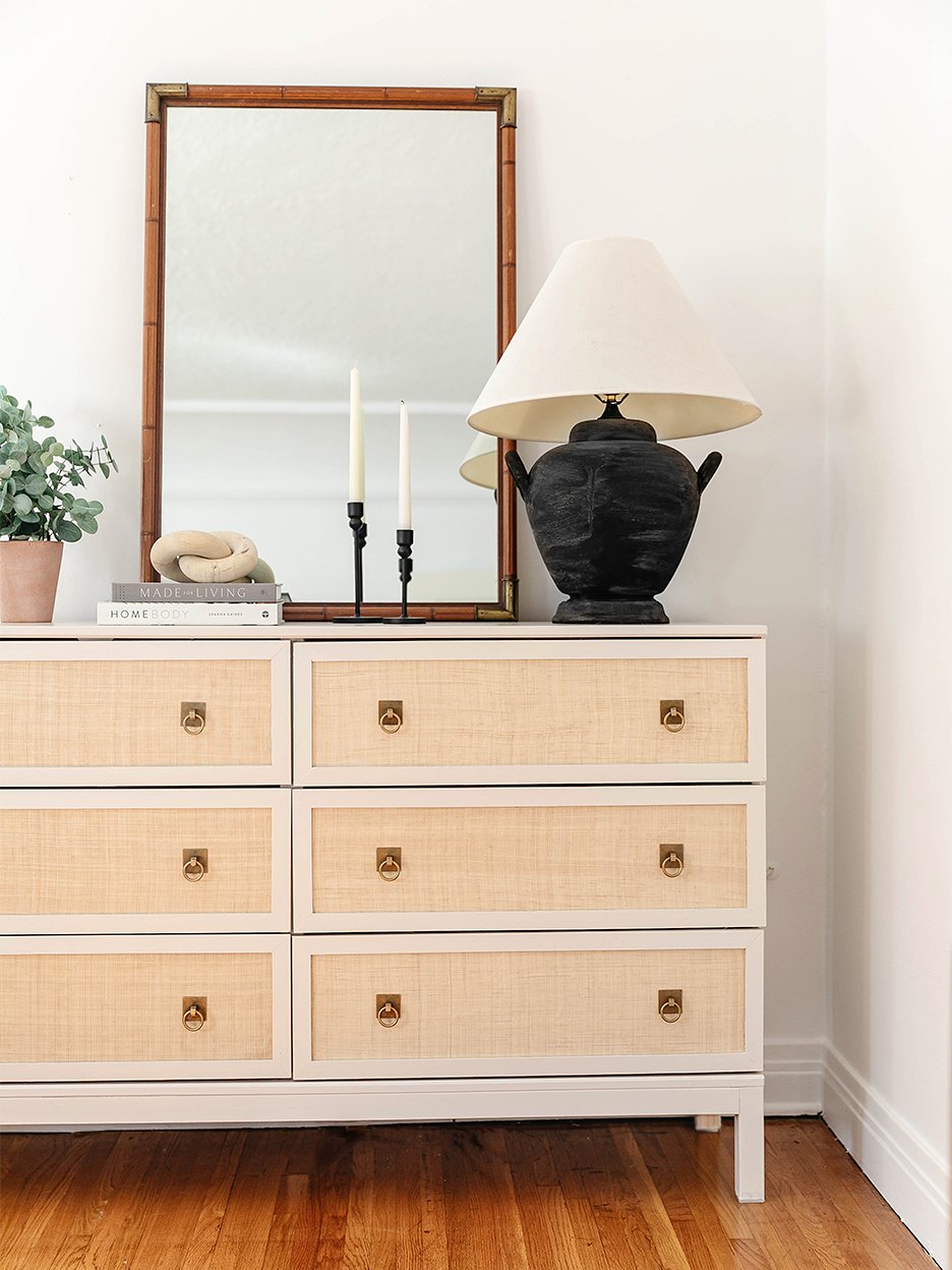 ikea wooden dresser HEMNES 6-drawer dresser, white stain, 421/2x515/8" stained or painted Finishing the IKEA Tarva Dresser