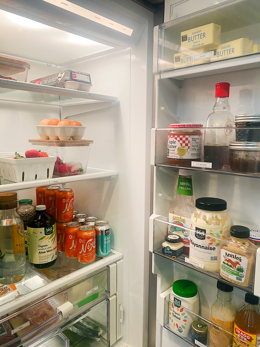 How to Organize a French Door Refrigerator So You Can Always Find the