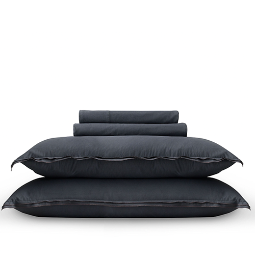  VINTAGE WASHED COTTON PERCALE SHEET SET