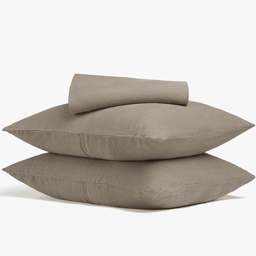 Fawn Linen Sheet Set