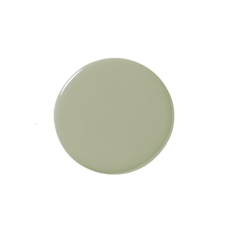  sage green paint blob
