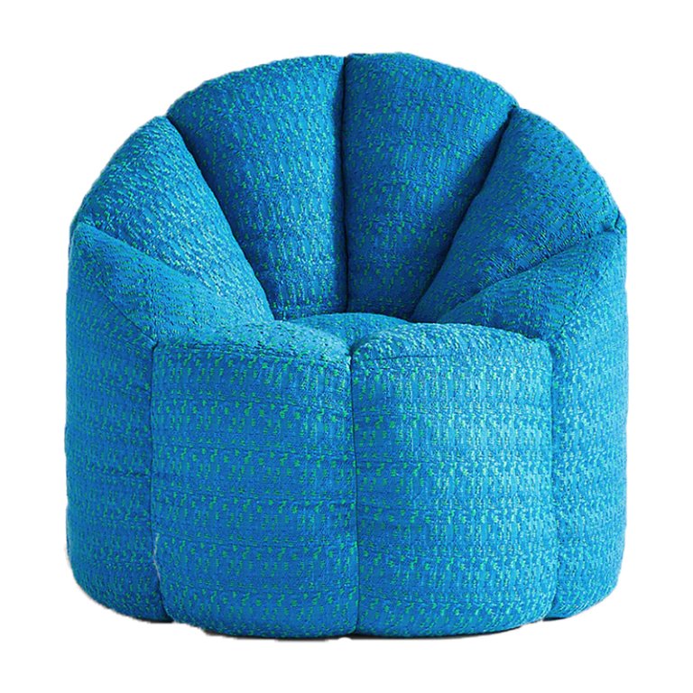  memory foam blue chair
