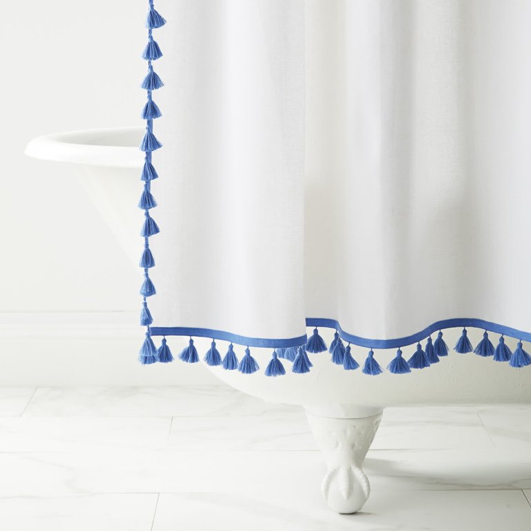  The Best-Shower Curtains Option: Serena And Lily French Tassel Shower Curtain