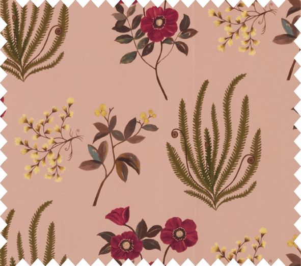  pink floral fabric