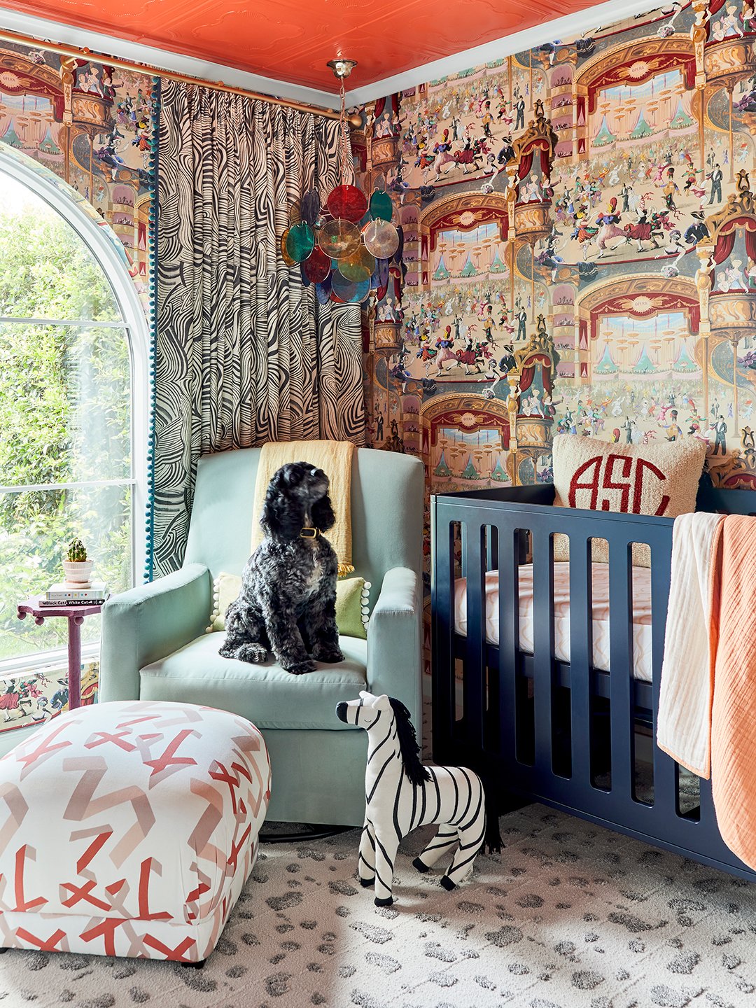 Everything in This Colorful Nursery Is Based off of One Maximalist Element