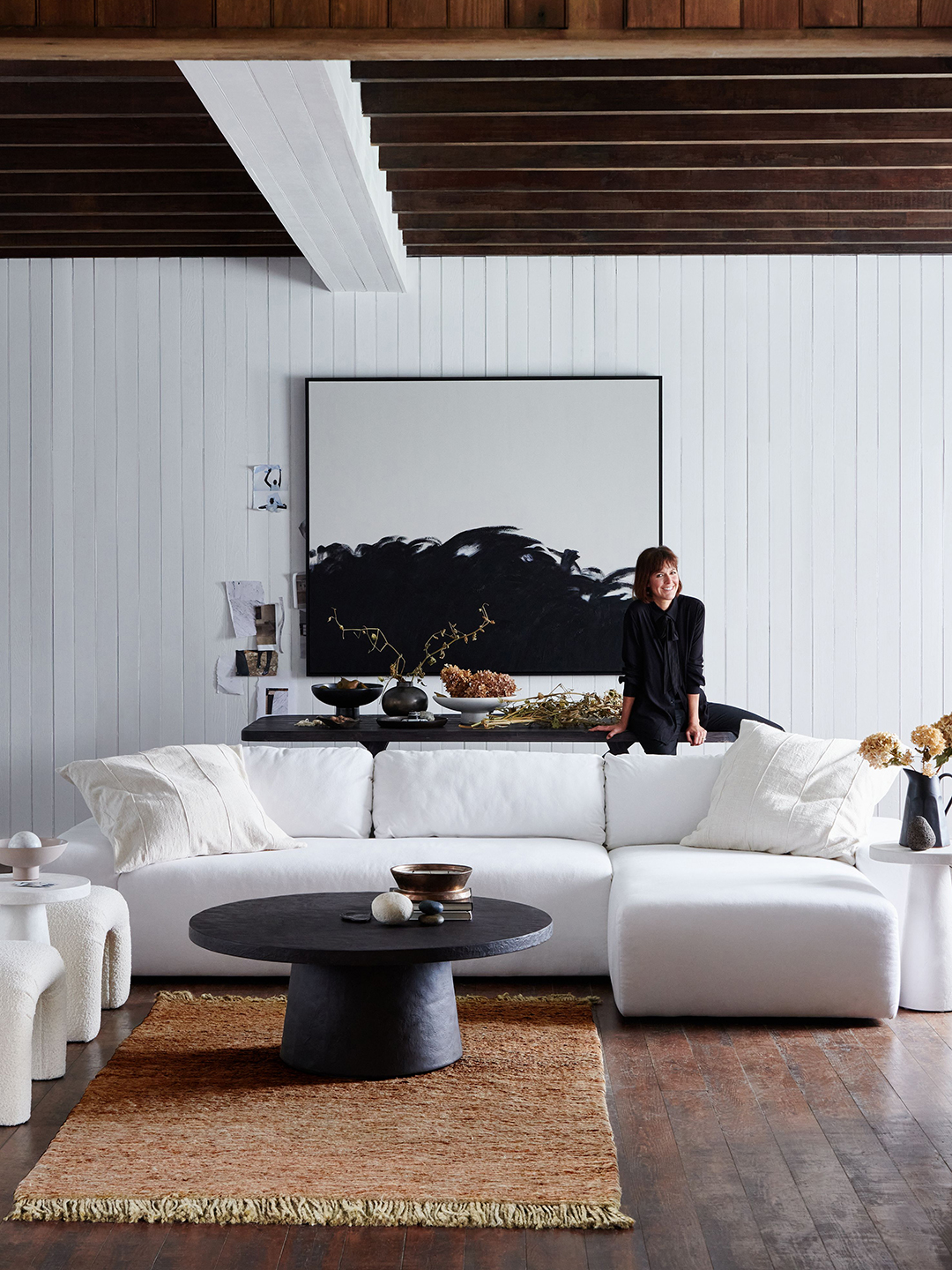 Crate Barrel Slipcover Dining Bench Leanne Ford's New Crate Barrel