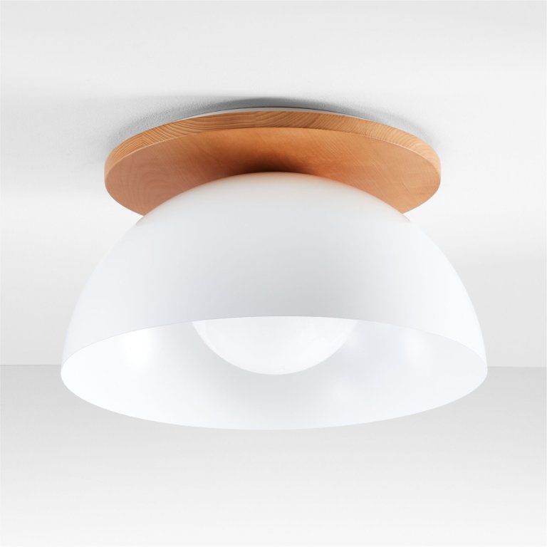  white ceiling lamp