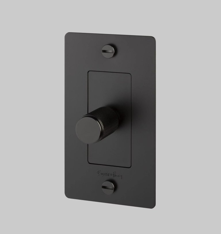  black switch plate