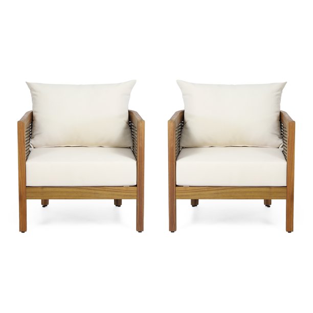  white round-back outdoor chairs