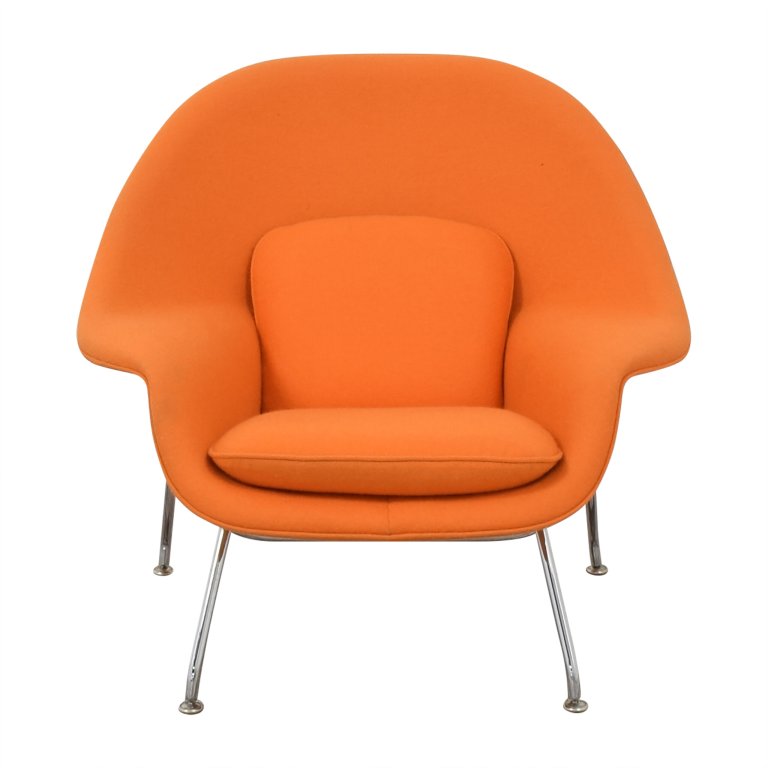  orange womb chair