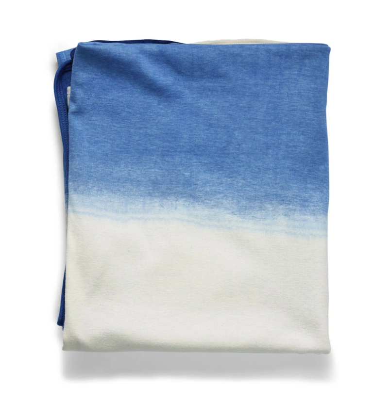  indigo baby blanket