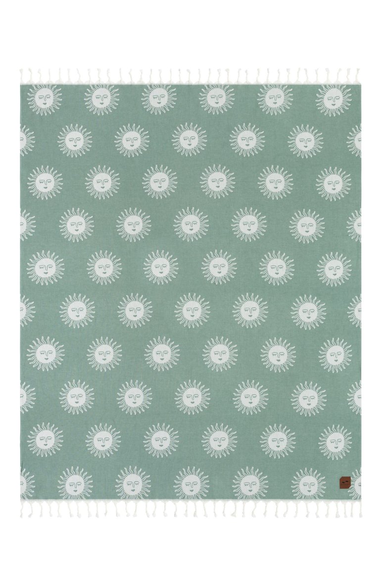  beach blanket with suns