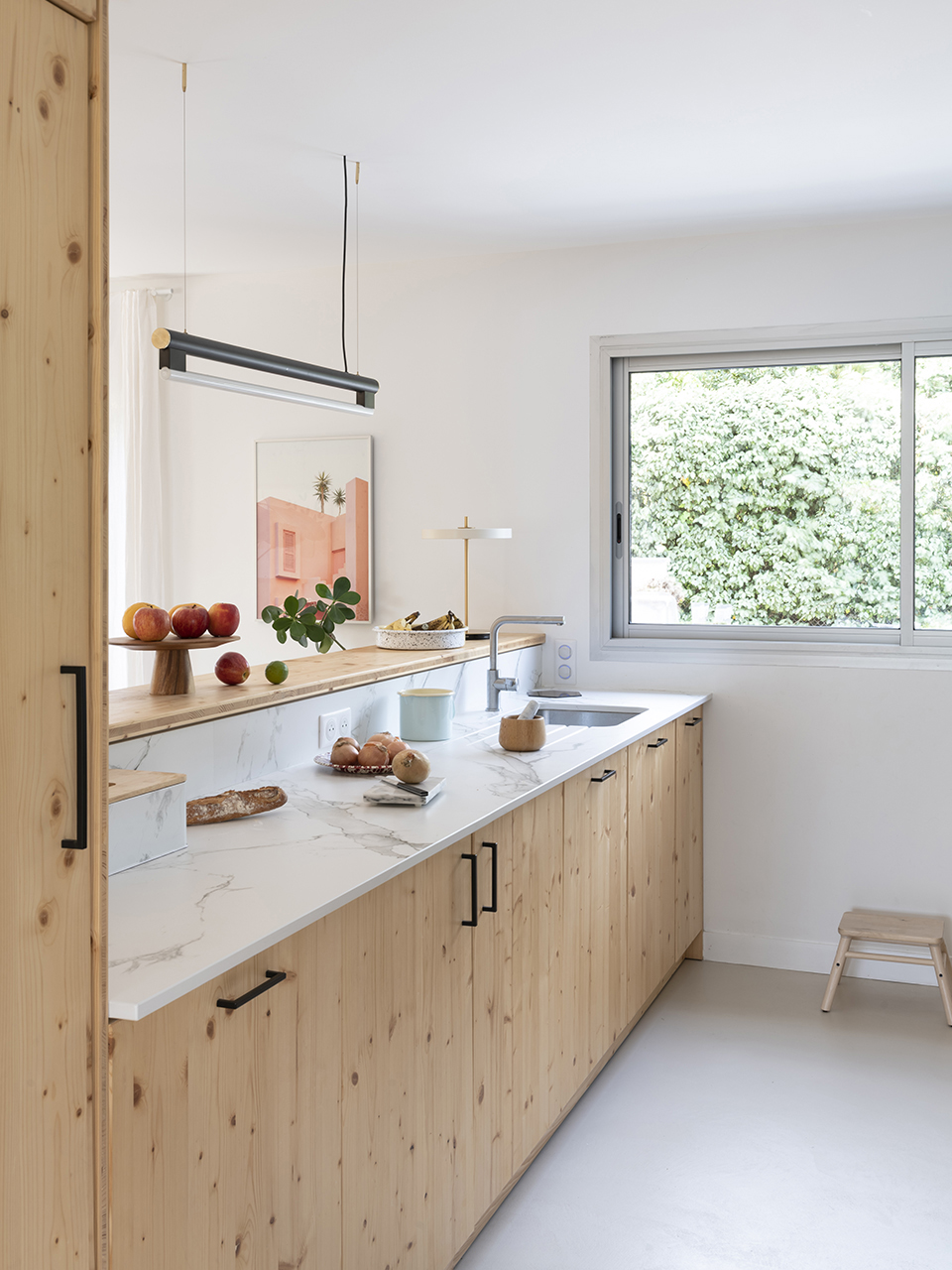 plywood kitchen