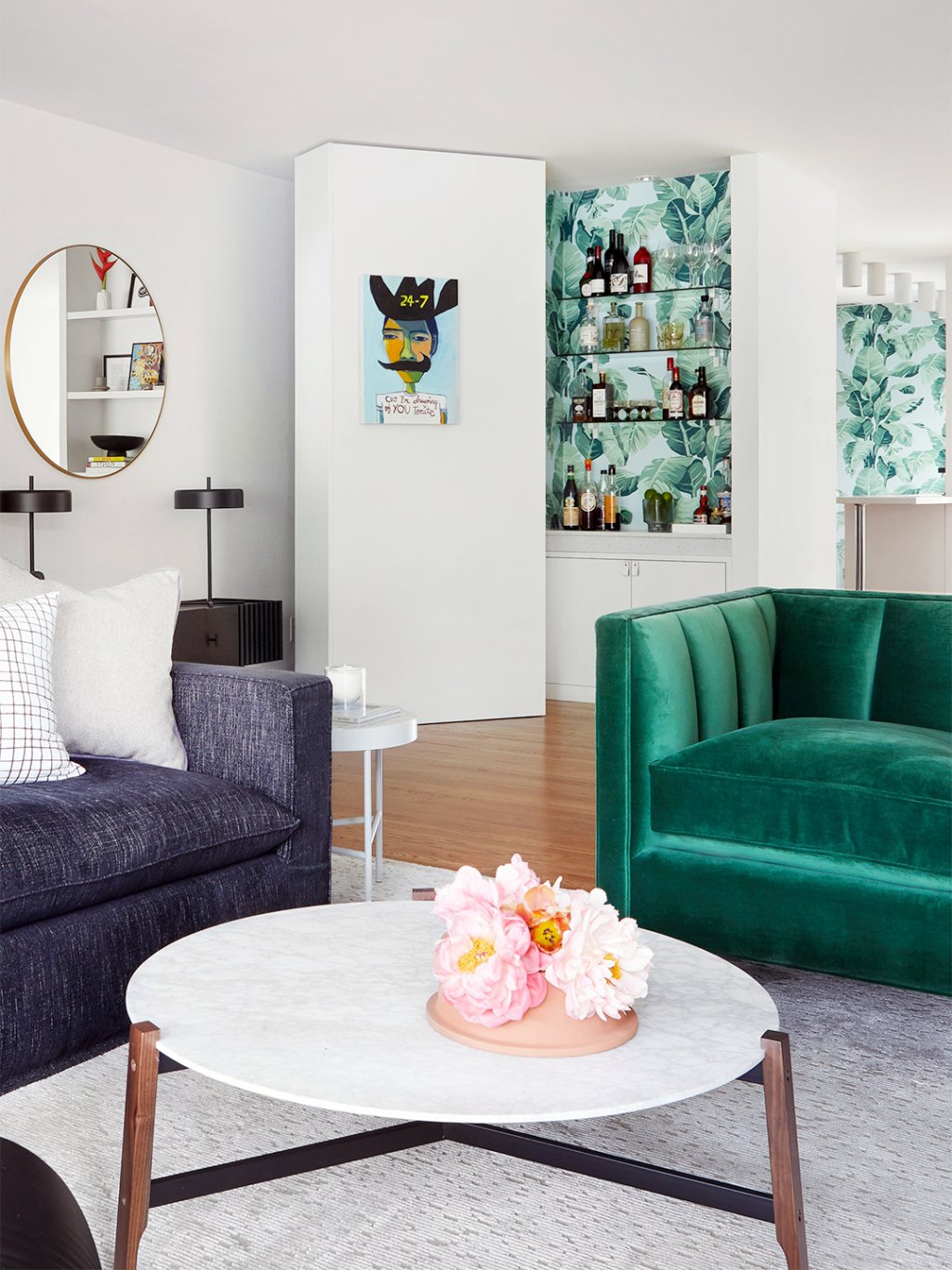 Dallas Designer Sara Garza Transformed This Awkward Living Room Nook ...