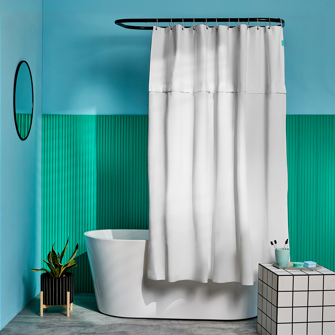 I Tried a New, Sustainable Shower Liner Brand That Gets Sent Straight ...
