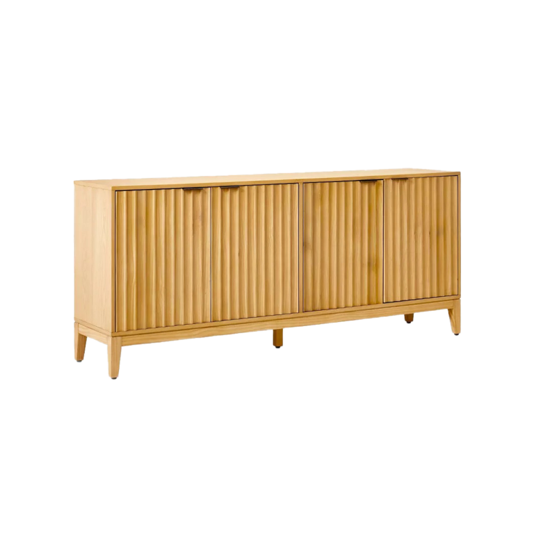  Scallop Wood TV Stand by Studio McGee