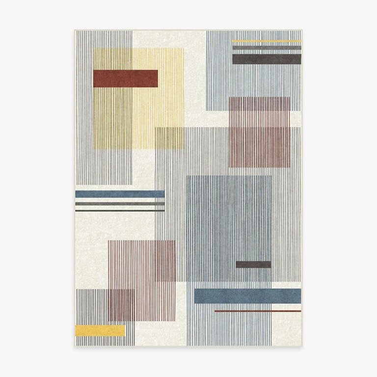  Ruggable Quadra Primary Rug Domino