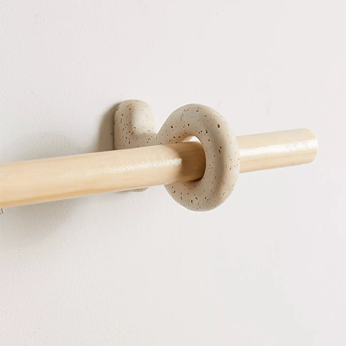  Wood Dowel and Sculptural Hardware