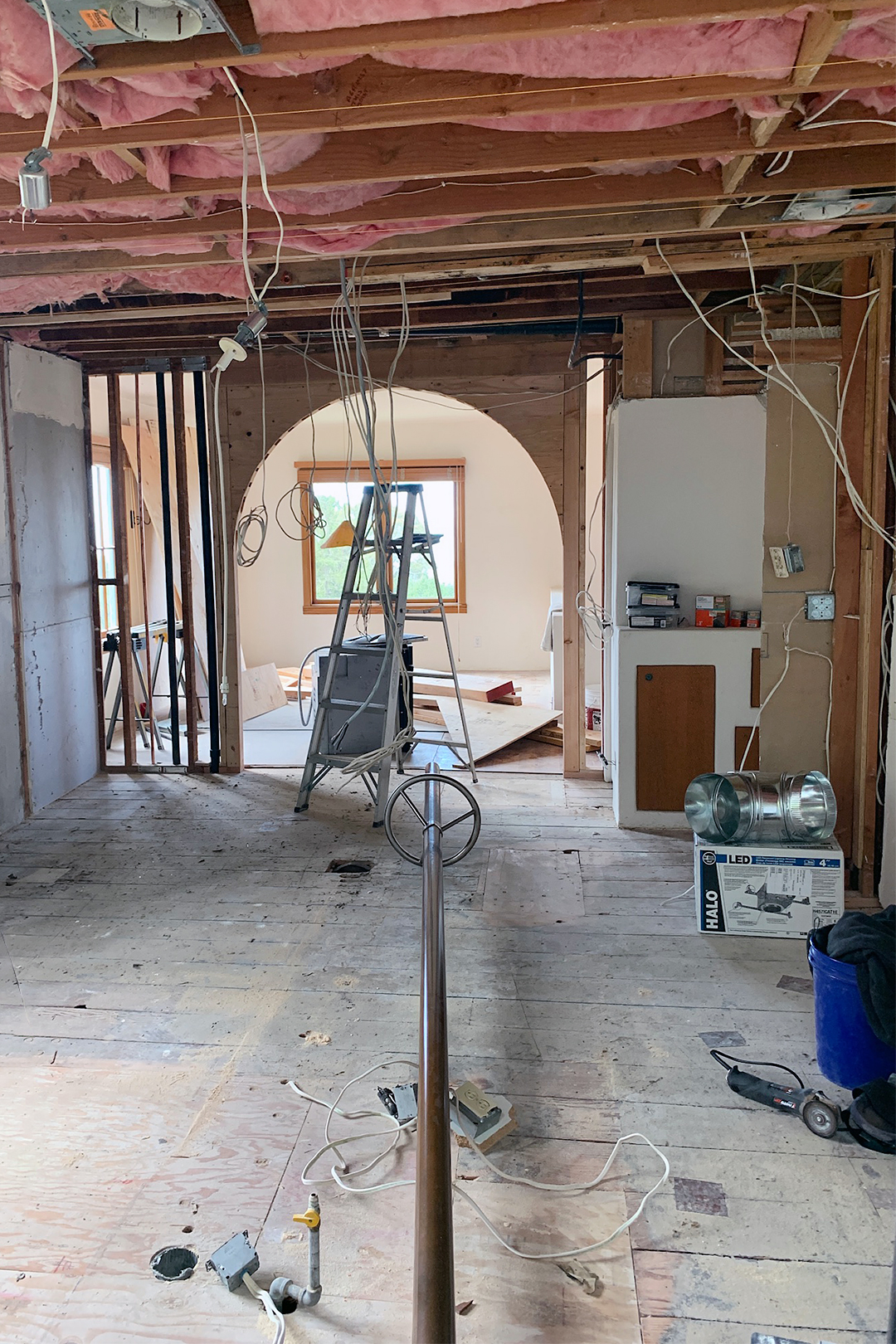 room under construction