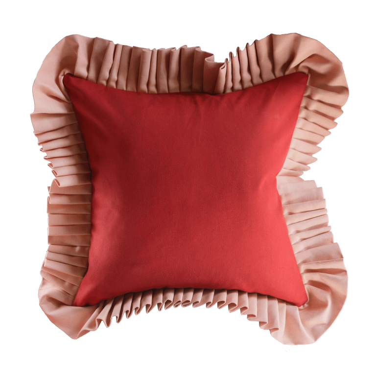  frilly pillow