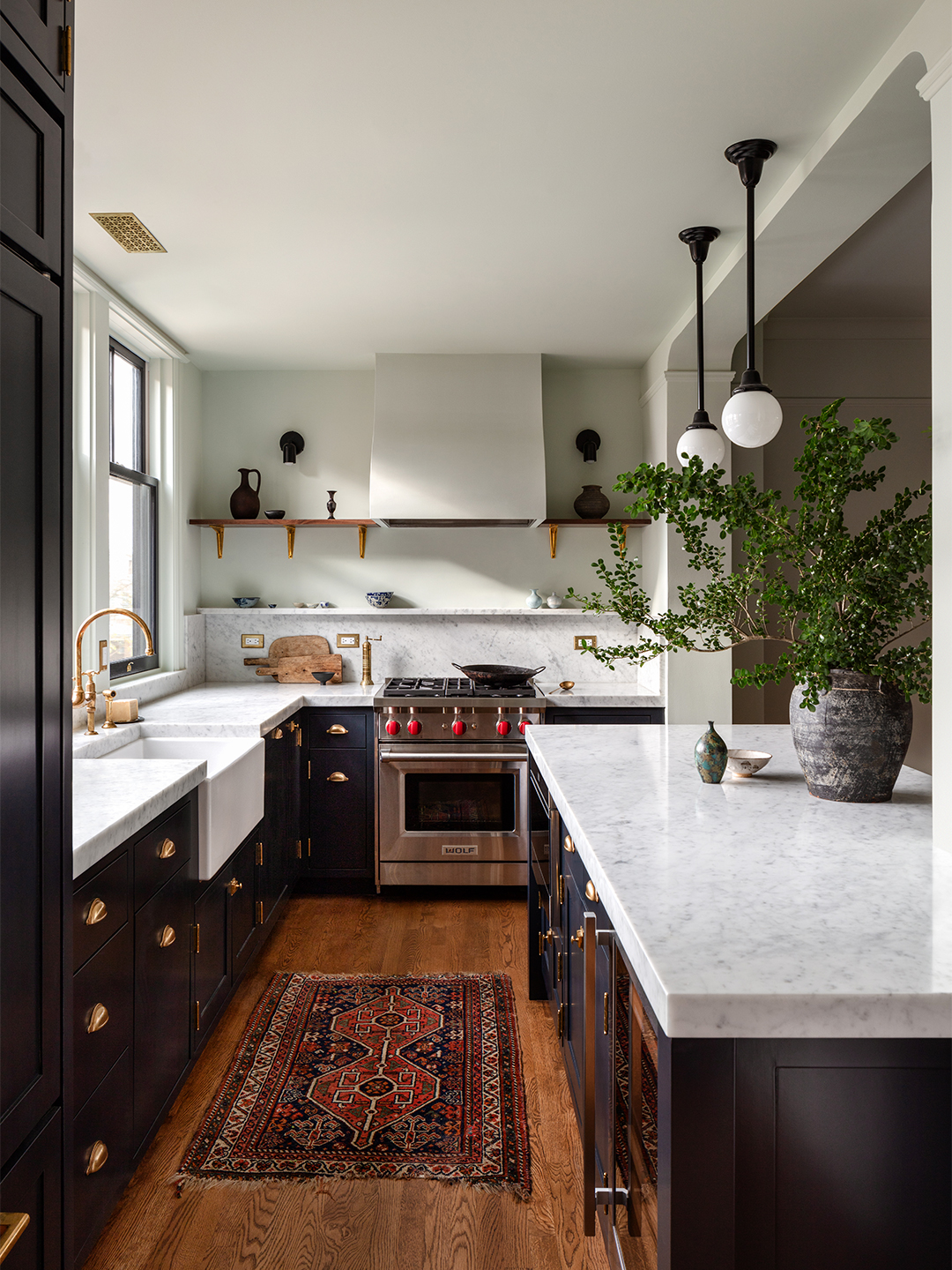 open concept kitchen