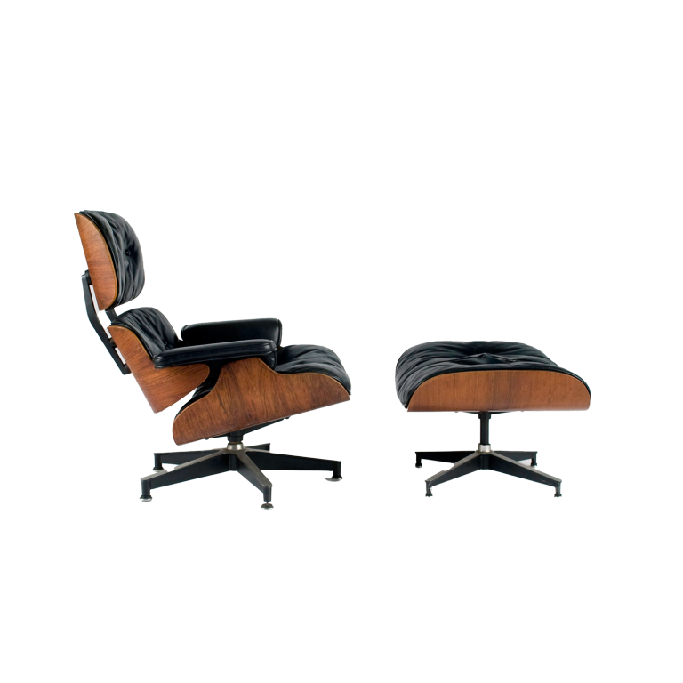  herman miller eames lounge chair and ottoman