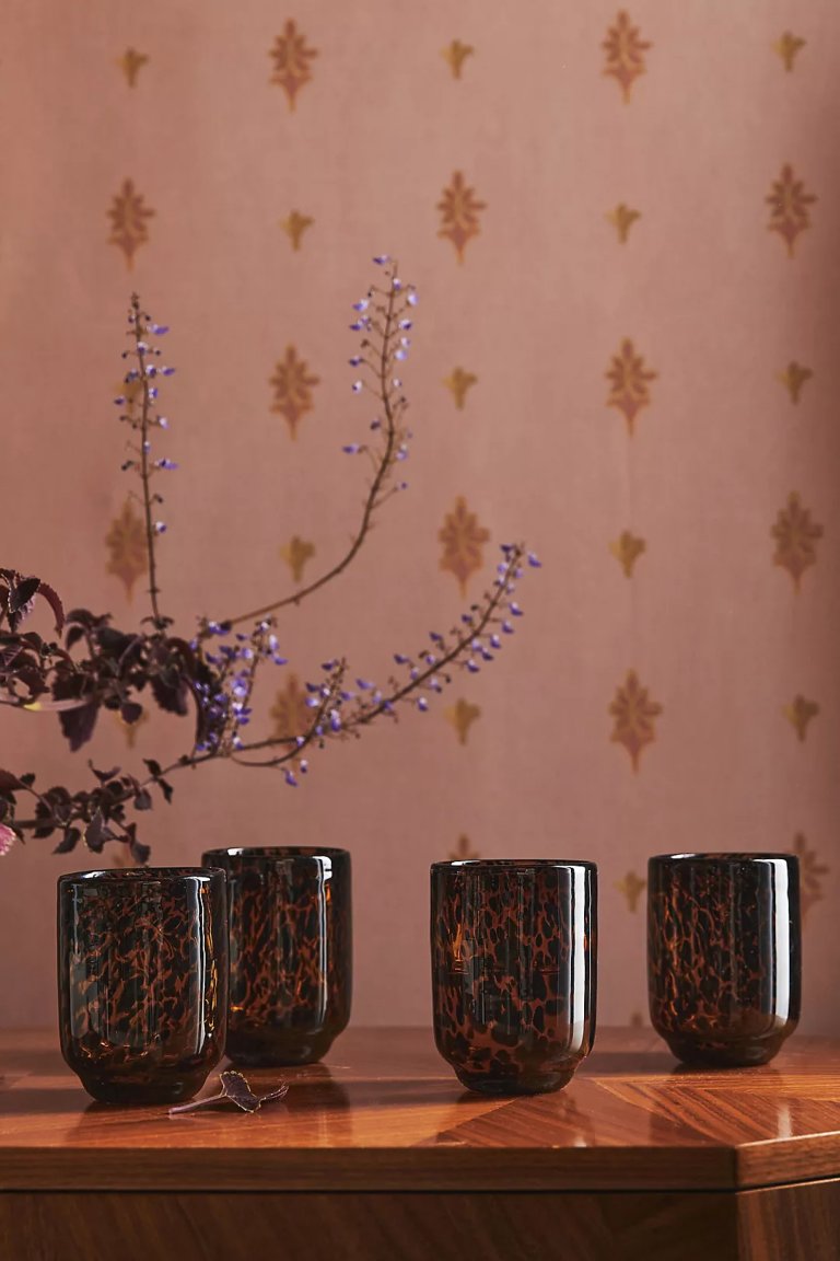  House of Hackney Tortoise Tumblers, Set of 4 Anthropologie