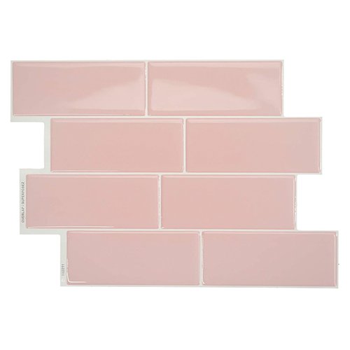  pink peel-and-stick tile