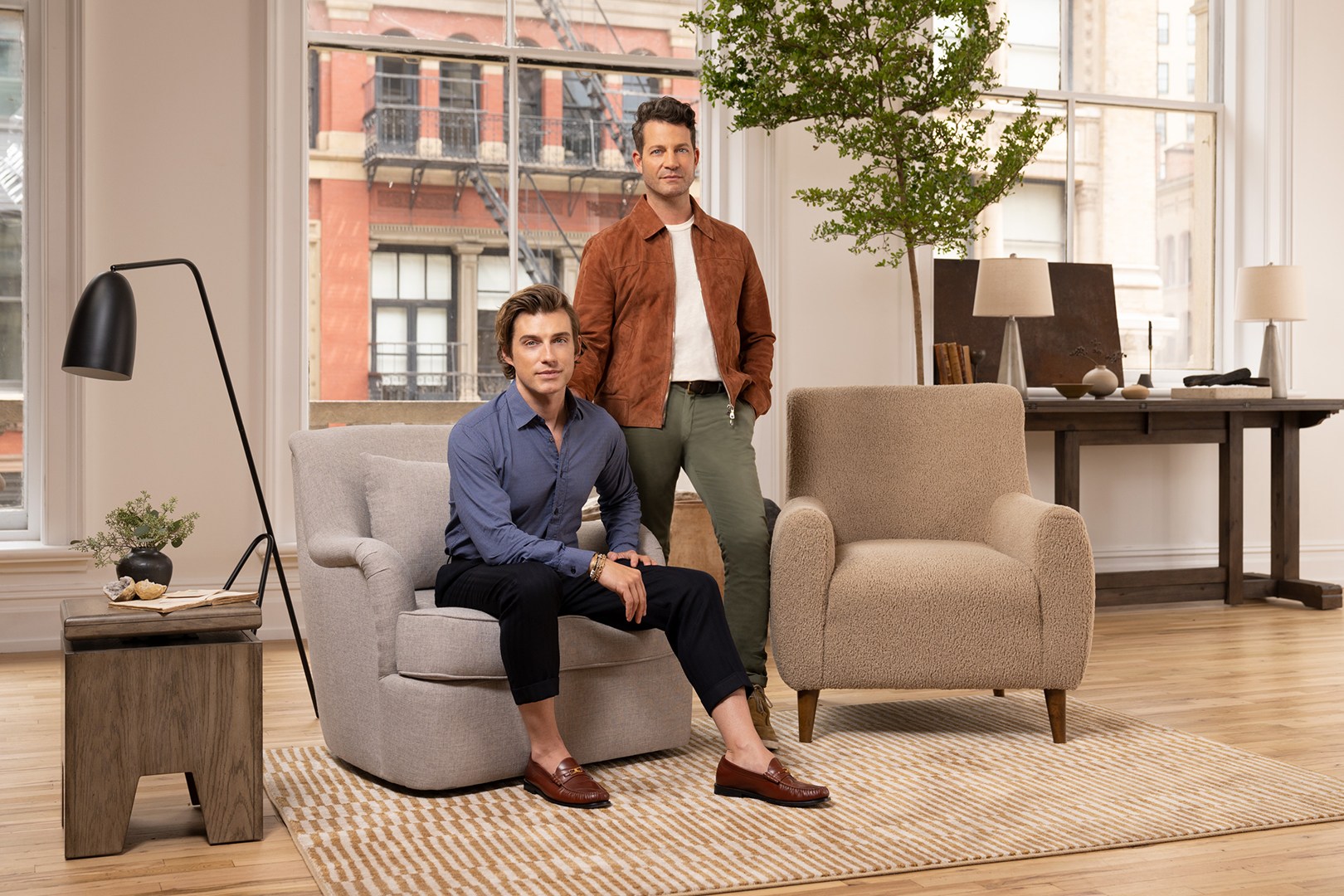 A Look at Jeremiah Brent and Nate Berkus's 5th Living Spaces Furniture ...
