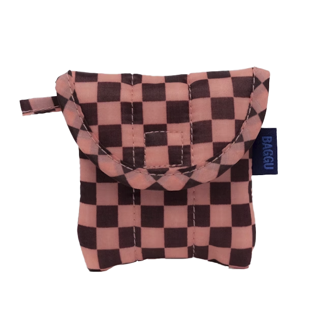  checkered pouch