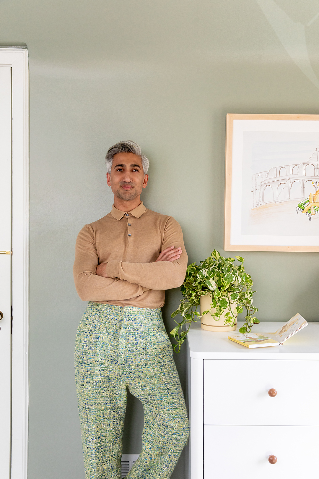 Tan France's Nestig Collaboration is Front and Center in His Son's