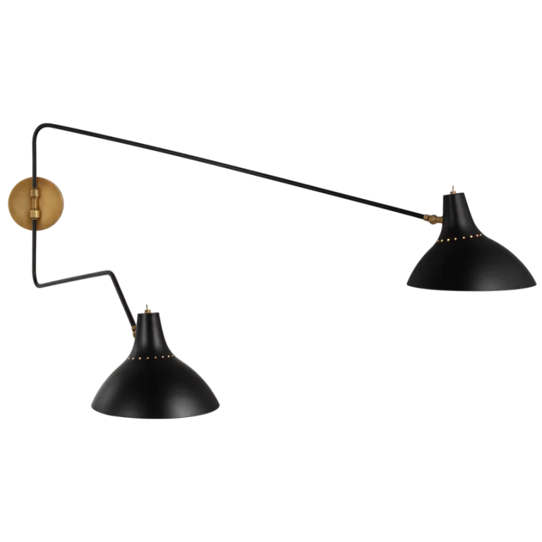  double arm sconce