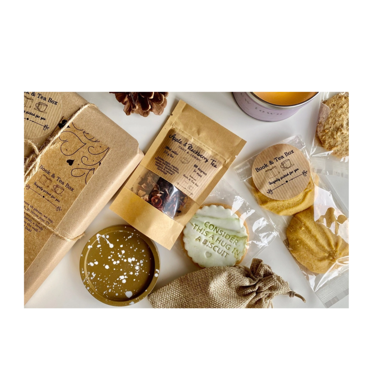  monthly book tea box