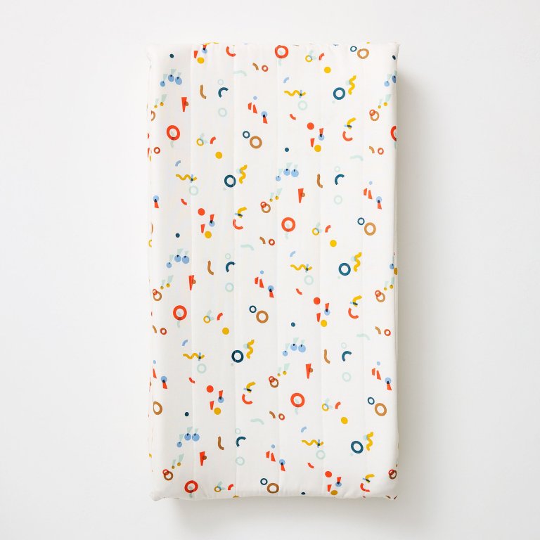  colorful changing pad