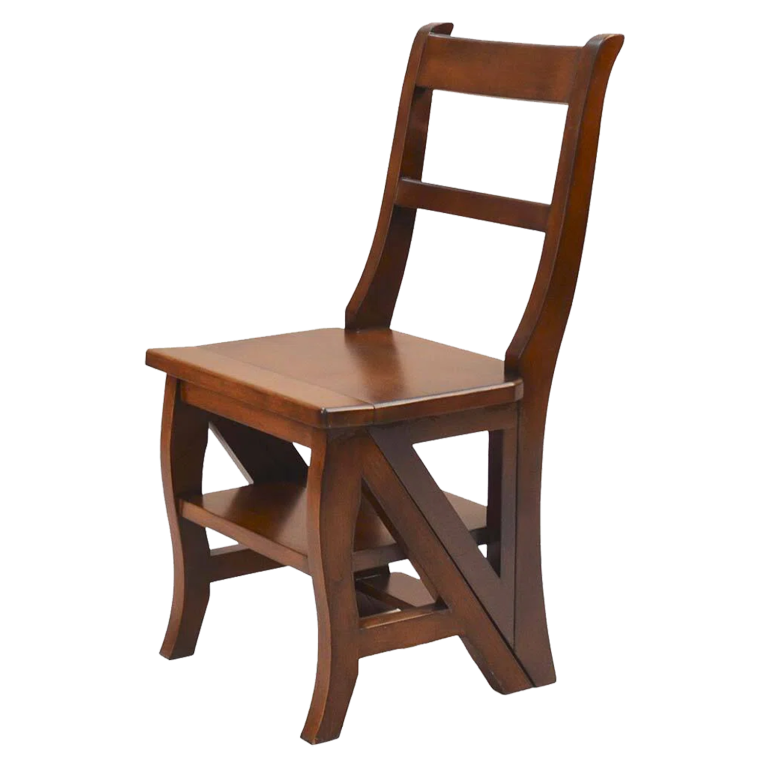  Plow & Hearth Wood Step Ladder Chair