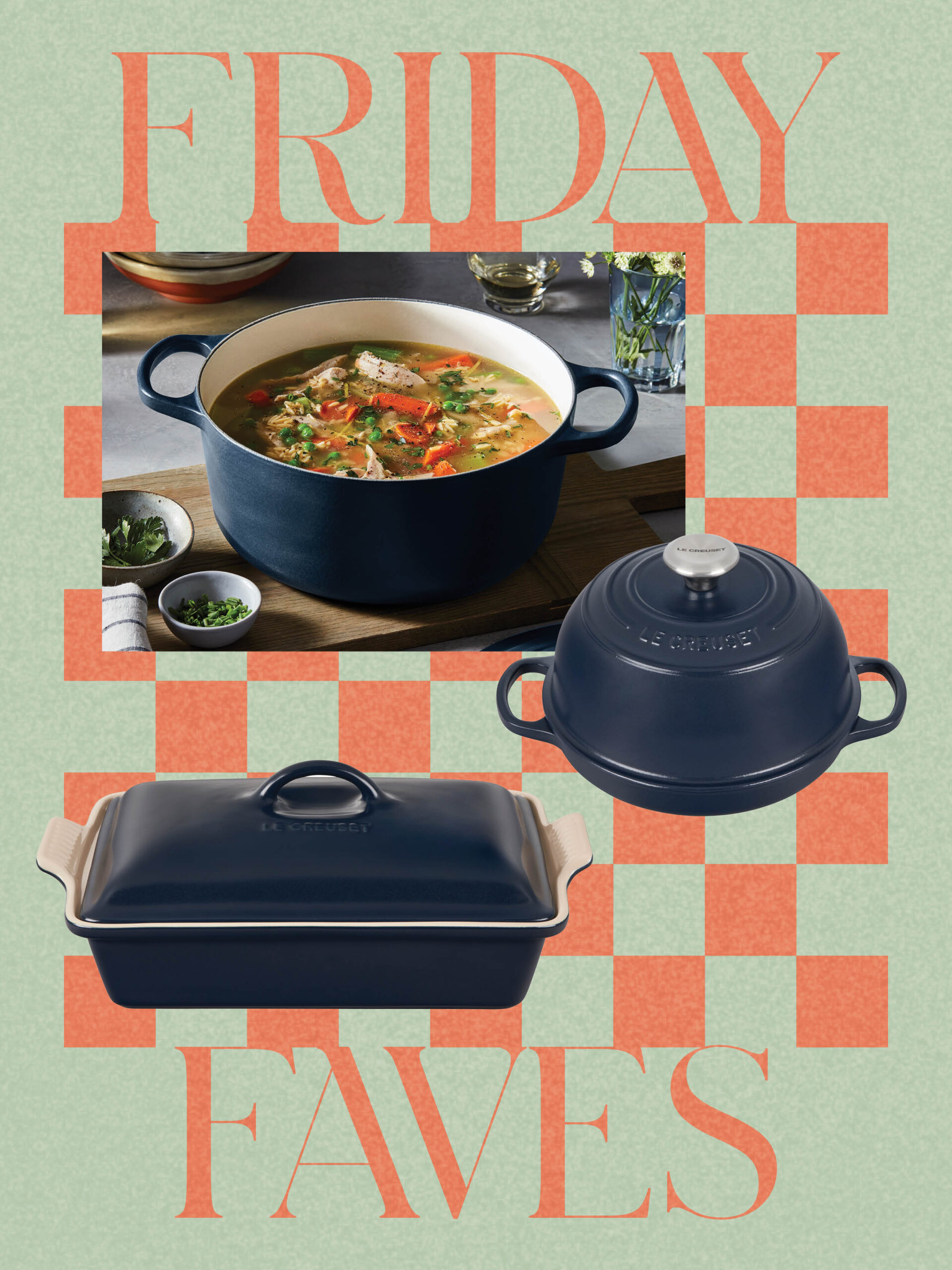 Le Creuset's Newest Cookware Color is Matte Navy | domino