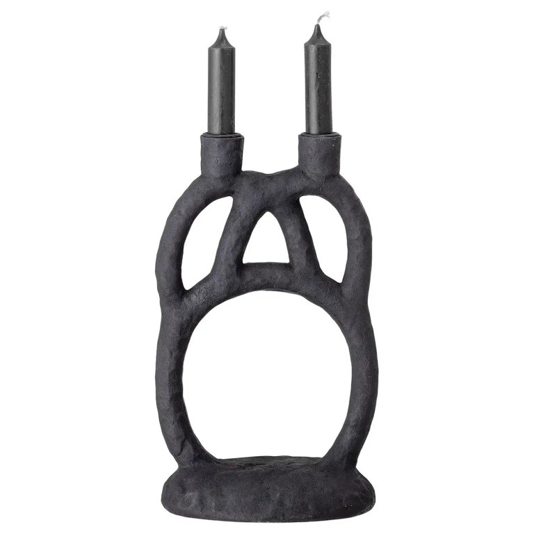  black double candlestick