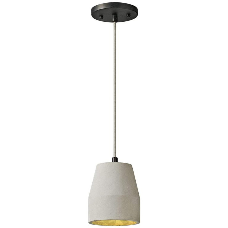  motini concrete pendant light in gray