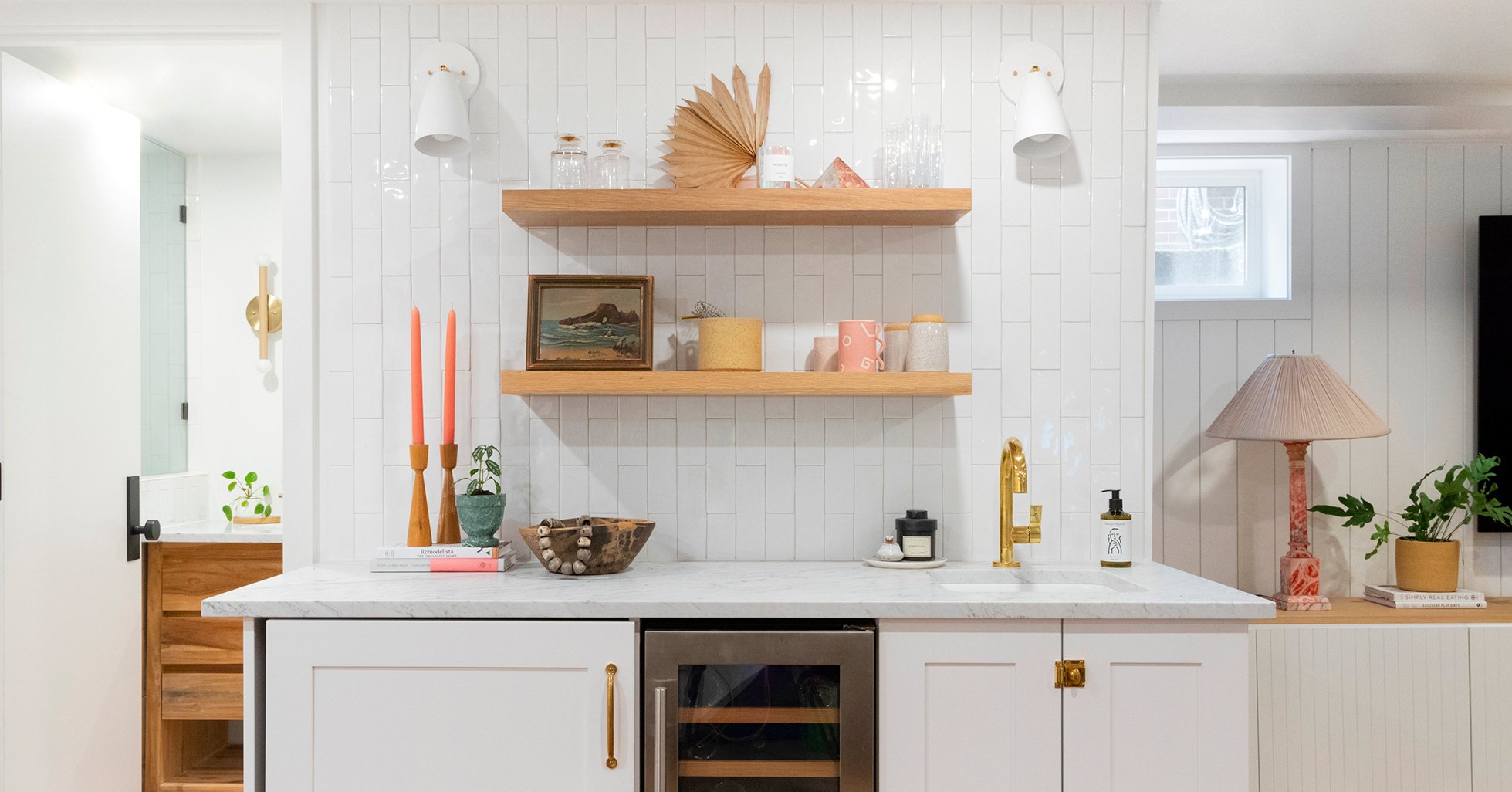 The Exact Right Shade of White Paint Made This Seattle Basement So Airy