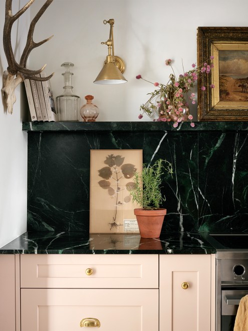 A Vintage Pie Cabinet Replaced All The Uppers In This Canadian Kitchen