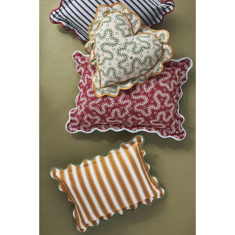  Matilda Goad & Co. Scalloped Pillow