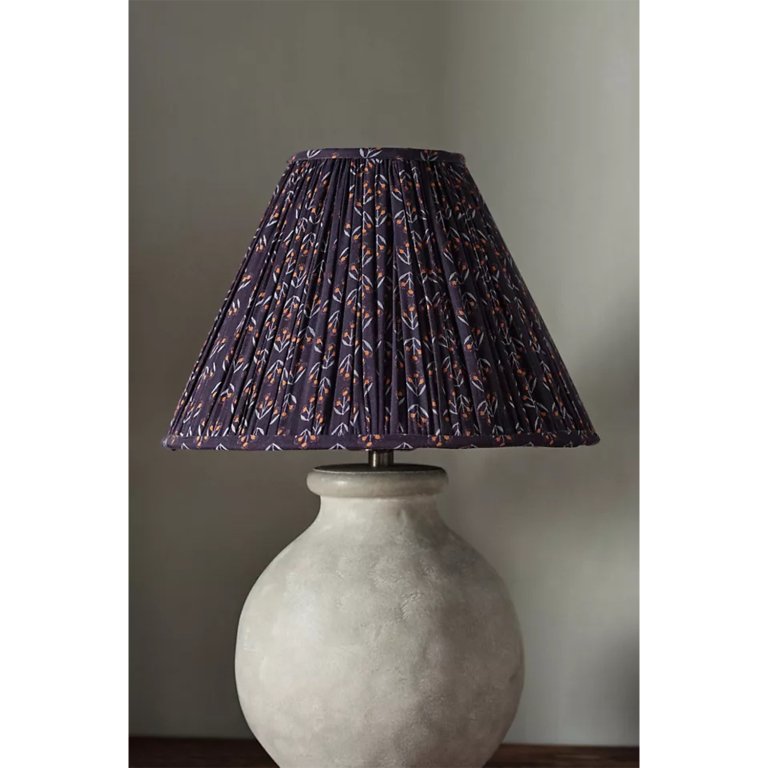  amber lewis pleated lamp shade