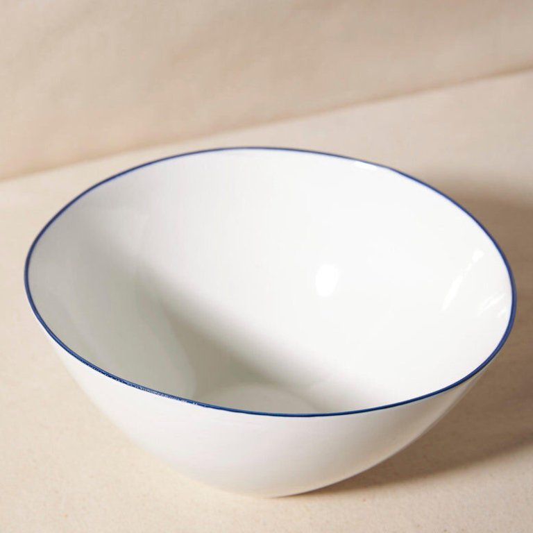  Canvas Blue Rim Bowl