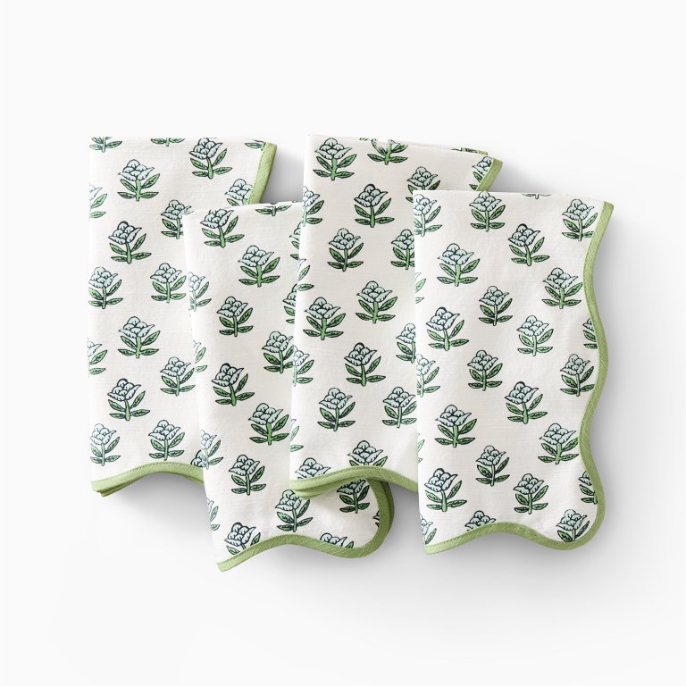  rhode begonia print napkins