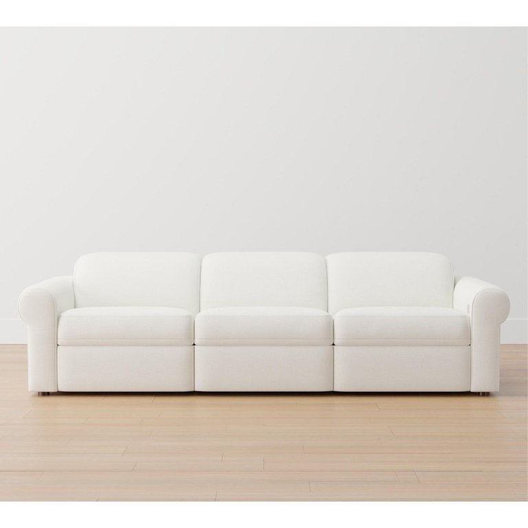  Pottery Barn Ultra Lounge Roll Arm Reclining Sofa