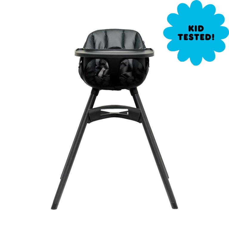  all black high chair
