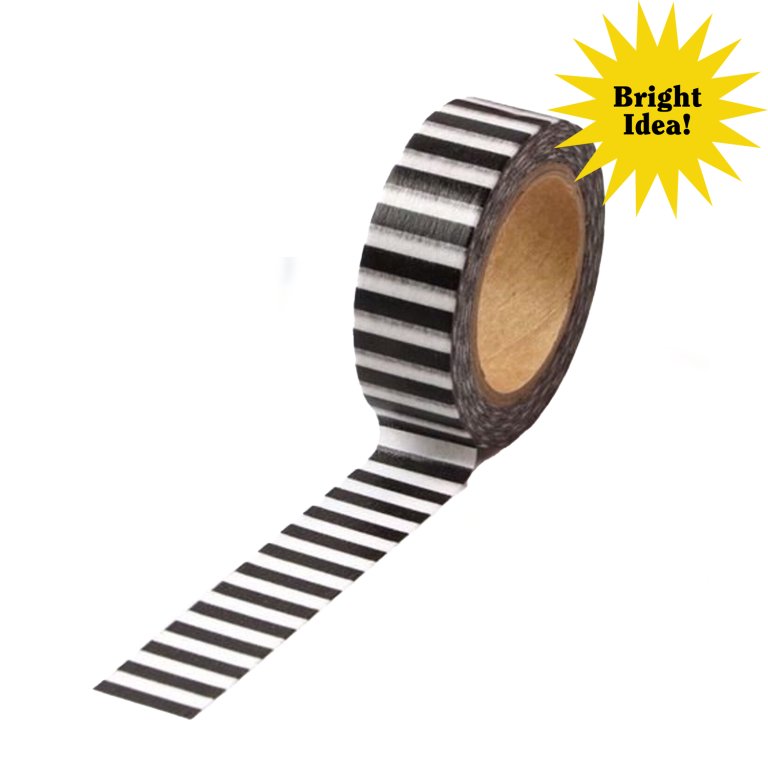 Striped Washi Tape Roll