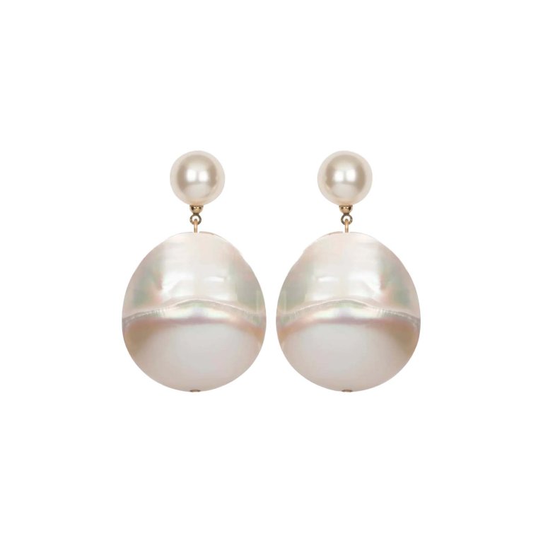 Pearl earrings