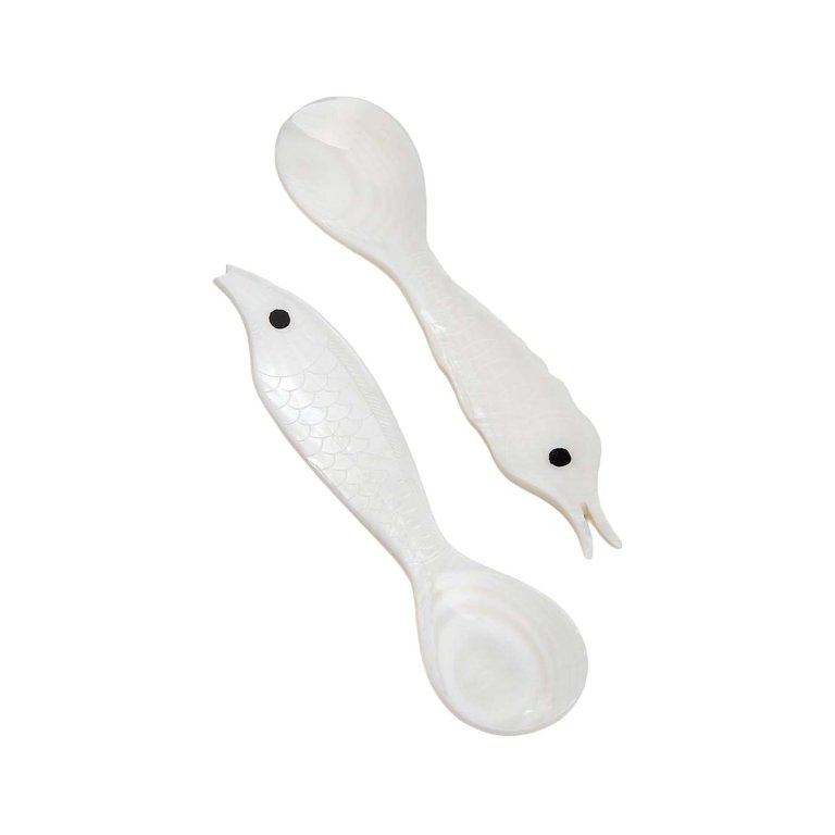 Sea Creatures Mother-of-Pearl Spoons