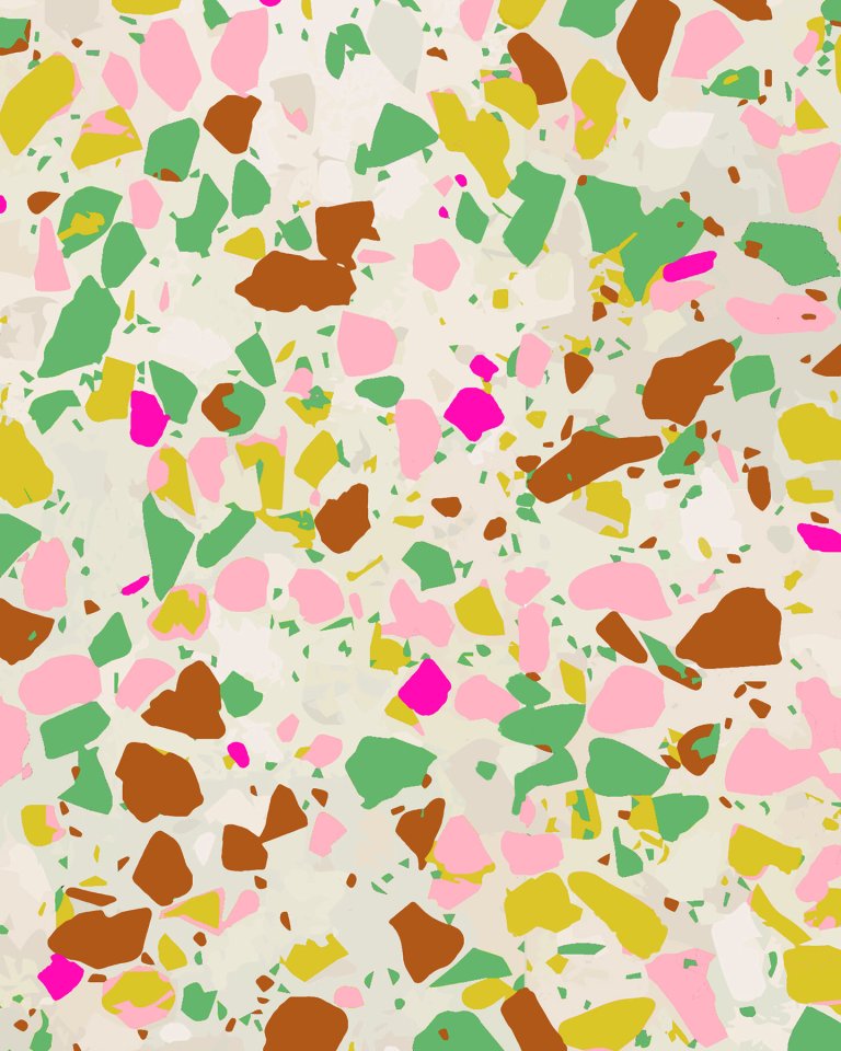  pink terrazzo